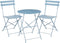 Mica Decorations Laurence Bistroset - Set van 3 - Metaal - Lichtblauw