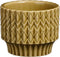 Mica decorations - Lauria pot rond l.bruin h6xd7,5cm