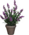 Mica Decorations Lavendel Kunstplant in Bloempot Stan - H33 x Ø20 cm - Paars