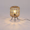 Mica Decorations Lea Tafellamp - H43 x Ø27 cm - Bamboe - Bruin