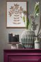 Mica Decorations LED Pilaarkaars - Set van 3 - H15 x Ø8 cm - Wax - Zwart