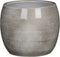 Mica Decorations Lester Bloempot - H18 x Ø20 cm - Terracotta - Lichtgrijs