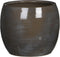 Mica Decorations Lester Bloempot - H18 x Ø20 cm - Terracotta - Donkergrijs