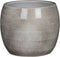 Mica Decorations Lester Bloempot - H18 x Ø20 cm - Terracotta - Lichtgrijs