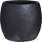 Mica Decorations Lester Bloempot - H18 x Ø20 cm - Terracotta - Zwart