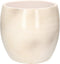 Mica Decorations Lester Bloempot - H22 x Ø24 cm - Terracotta - Lichtgrijs
