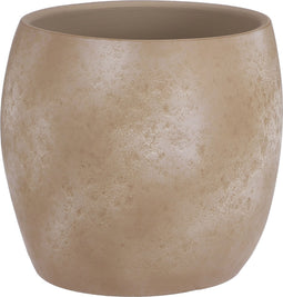 Mica Decorations Lester Bloempot - H26 x Ø28 cm - Terracotta - Crème