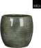 Mica Decorations Lester Bloempot - H26 x Ø28 cm - Terracotta - Groen