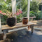 Mica Decorations Lester Bloempot - H26 x Ø28 cm - Terracotta - Roest
