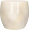 Mica Decorations Lester Bloempot - H26 x Ø28 cm - Terracotta - Lichtgrijs