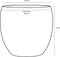 Mica Decorations Lester Bloempot - H31 x Ø33 cm - Terracotta - Groen