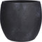 Mica Decorations Lester Bloempot - H31 x Ø33 cm - Terracotta - Zwart