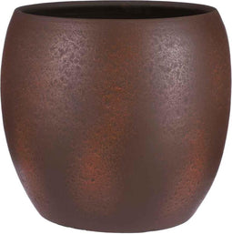 Mica Decorations Lester Bloempot - H35 x Ø38 cm - Terracotta - Roest