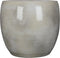 Mica Decorations Lester Bloempot - H35 x Ø38 cm - Terracotta - Lichtgrijs
