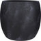 Mica Decorations Lester Bloempot - H35 x Ø38 cm - Terracotta - Zwart