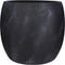 Mica Decorations Lester Bloempot - H35 x Ø38 cm - Terracotta - Zwart