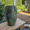 Mica Decorations Lester Vaas - H50 x Ø30 cm - Terracotta - Groen
