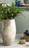 Mica Decorations Lester Vaas - H50 x Ø30 cm - Terracotta - Lichtgrijs