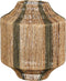 Mica Decorations Liliano Lantaarn - H36 x Ø30 cm - Jute - Donkergroen