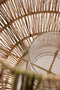 Mica Decorations Liliano Lantaarn - H36 x Ø30 cm - Jute - Donkergroen