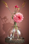 Mica Decorations Lilou Vaas - H31 x Ø22 cm - Gerecycled Glas - Transparant