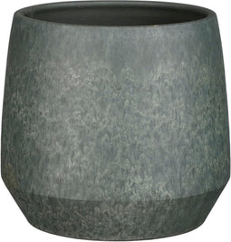 Mica Decorations Lotte Bloempot - 24x24x22 cm - Donkergroen
