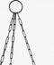 Mica Decorations Luso Hangende Bloempot - H110 x Ø30 cm - Kunststof - Bruin