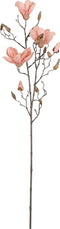 Mica Decorations Magnolia Kunstbloem - H88 cm - Perzik