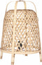 Mica Decorations Malia Tafellamp - H49 x Ø33 cm - Bamboe - Bruin