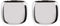 Mica Decorations Manon Bloempot - L13 x B13 x H10,5 cm - Zilver