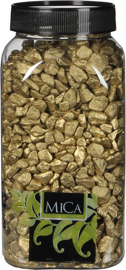 Mica Decorations Marbles Decoratie Steentjes - 650 ml - Goud