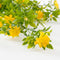 Mica Decorations Margriet Kunst Hangplant - H60 cm - Geel