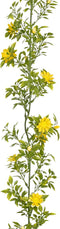 Mica Decorations Margriet Kunst Slinger - H180 cm - Geel