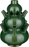 Mica Decorations Marlijn Tulpenvaas - H46 x Ø28 cm - Keramiek - Groen