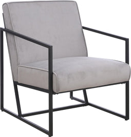 Mica Decorations Mason Fauteuil - L65 x B73 x H81 cm - Lichtgrijs
