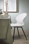 Mica Decorations Max Eetkamerstoel - Velvet - Off White