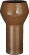Mica Decorations Merle Bloempot op Voet - H32 x Ø17 cm - Oker