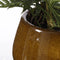 Mica Decorations Merle Bloempot op Voet - H32 x Ø17 cm - Oker