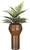 Mica Decorations Merle Bloempot op Voet - H32 x Ø17 cm - Oker