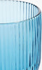 Mica Decorations Merlot Wijnglas - Set van 6 - 250 ml - Glas - Blauw
