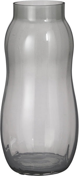 Mica Decorations Mesa Vaas - 24x24x50 cm - Glas - Lichtgrijs