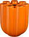 Mica Decorations Minda Tulpenvaas - H34 x Ø28 cm - Keramiek - Oranje