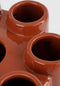 Mica Decorations Minda Tulpenvaas - H34 x Ø28 cm - Keramiek - Rood