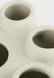 Mica Decorations Minda Tulpenvaas - H34 x Ø28 cm - Keramiek - Taupe