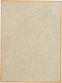 Mica Decorations Mista Wanddecoratie - L60 x B3 x H80 cm - 100% FSC - Mdf - Bruin