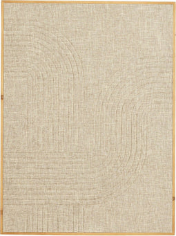 Mica Decorations Mista Wanddecoratie - L60 x B3 x H80 cm - 100% FSC - Mdf - Bruin