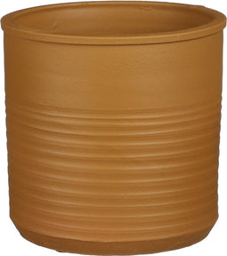 Mica Decorations Momo Bloempot - 19x19x18 cm - Terracotta - Lichtbruin