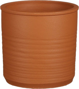 Mica Decorations Momo Bloempot - 19x19x18 cm - Terracotta - Terra
