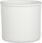 Mica Decorations Momo Bloempot - 23x23x21 cm - Terracotta - Wit
