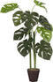 Mica Decorations Monstera Kunstplant in Bloempot - H100 x Ø50 cm - Groen